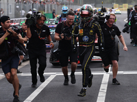 Charles Leclerc of Ferrari after the Formula 1 Italian Grand Prix at Autodromo Nazionale di Monza in Monza, Italy on September 1, 2024. (