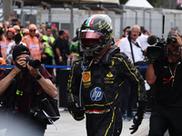 Charles Leclerc of Ferrari after the Formula 1 Italian Grand Prix at Autodromo Nazionale di Monza in Monza, Italy on September 1, 2024. (