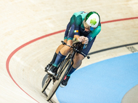 Dunlevy Katie-George (B) with the pilot McCrystal Eve of Ireland in action during the Para Cycling Track - Women's B 3000m Individual Pursui...