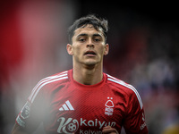 Ramon Sosa of Nottingham Forest during the Premier League match between Nottingham Forest and Wolverhampton Wanderers at the City Ground in...