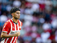 PSV player Ricardo Pepi during the match PSV vs. Go Ahead Eagles at the Philips Stadium for the Dutch Eredivisie 4th round season 2024-2025...