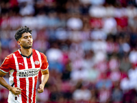 PSV player Ricardo Pepi during the match PSV vs. Go Ahead Eagles at the Philips Stadium for the Dutch Eredivisie 4th round season 2024-2025...