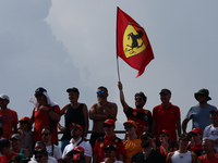 Fans during the Formula 1 Italian Grand Prix at Autodromo Nazionale di Monza in Monza, Italy on September 1, 2024. (