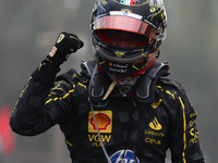 Charles Leclerc of Ferrari after the Formula 1 Italian Grand Prix at Autodromo Nazionale di Monza in Monza, Italy on September 1, 2024. (