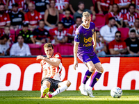 PSV player Guus Til during the match PSV vs. Go Ahead Eagles at the Philips Stadium for the Dutch Eredivisie 4th round season 2024-2025 in E...