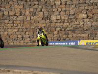 Fabio Di Giannantonio (Ita-VR46 Team Ducati) participates in the Moto Grand Prix GoPro of Aragon Grand Prix Race MotoGP on Sunday at the Mot...