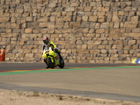 Fabio Di Giannantonio (Ita-VR46 Team Ducati) participates in the Moto Grand Prix GoPro of Aragon Grand Prix Race MotoGP on Sunday at the Mot...