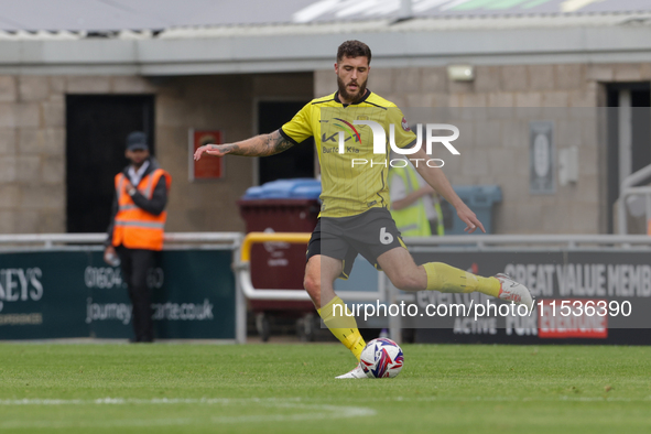 Burton Albion's Ryan Sweeney during the first half of the Sky Bet League 1 match between Northampton Town and Burton Albion at the PTS Acade...