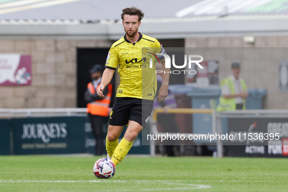 Burton Albion's captain Elliot Watt during the first half of the Sky Bet League 1 match between Northampton Town and Burton Albion at the PT...