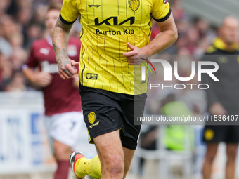 Burton Albion's Ryan Sweeney during the second half of the Sky Bet League 1 match between Northampton Town and Burton Albion at the PTS Acad...