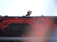 Charles Leclerc of Scuderia Ferrari celebrates his victory during the race of the Italian GP, the 16th round of the Formula 1 World Champion...