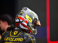 Charles Leclerc of Scuderia Ferrari celebrates his victory during the race of the Italian GP, the 16th round of the Formula 1 World Champion...