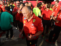 Frederic Vasseur after the Formula 1 Italian Grand Prix at Autodromo Nazionale di Monza in Monza, Italy on September 1, 2024. (