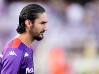 Yacine Adly of ACF Fiorentina looks on during the Serie A Enilive match between ACF Fiorentina and AC Monza at Stadio Artemio Franchi on Sep...