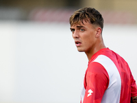 Daniel Maldini of AC Monza looks on during the Serie A Enilive match between ACF Fiorentina and AC Monza at Stadio Artemio Franchi on Septem...