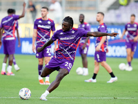 Moise Kean of ACF Fiorentina during the Serie A Enilive match between ACF Fiorentina and AC Monza at Stadio Artemio Franchi on September 01,...