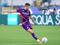 Robin Gosens of ACF Fiorentina during the Serie A Enilive match between ACF Fiorentina and AC Monza at Stadio Artemio Franchi on September 0...