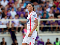 Milan Djuric of AC Monza looks on during the Serie A Enilive match between ACF Fiorentina and AC Monza at Stadio Artemio Franchi on Septembe...