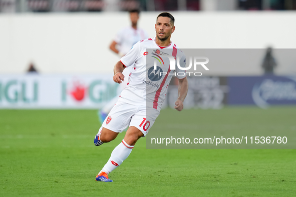 Gianluca Caprari of AC Monza during the Serie A Enilive match between ACF Fiorentina and AC Monza at Stadio Artemio Franchi on September 01,...