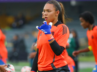 Luisa Agudelo of Colombia during the 2024 FIFA U-20 Women's World Cup match between Colombia and Australia at El Campin stadium in Bogota, C...