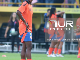 Linda Caicedo of Colombia during the FIFA U-20 Women's World Cup 2024 match between Colombia and Australia at El Campin stadium in Bogota, C...