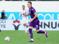 Pietro Comuzzo of ACF Fiorentina during the Serie A Enilive match between ACF Fiorentina and AC Monza at Stadio Artemio Franchi on September...