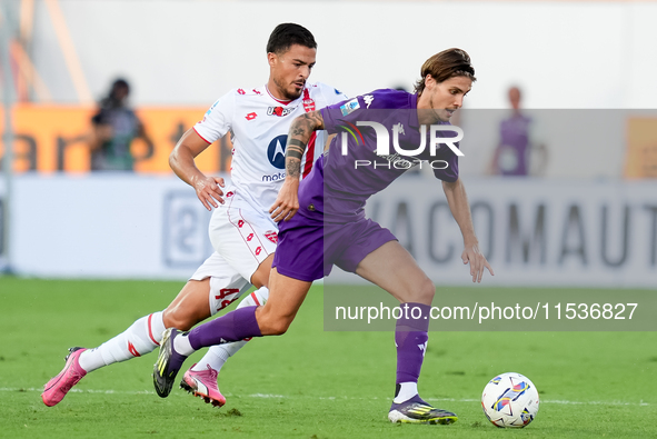 Andrea Colpani of ACF Fiorentina during the Serie A Enilive match between ACF Fiorentina and AC Monza at Stadio Artemio Franchi on September...