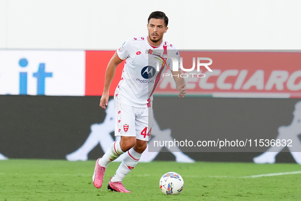 Andrea Carboni of AC Monza during the Serie A Enilive match between ACF Fiorentina and AC Monza at Stadio Artemio Franchi on September 01, 2...