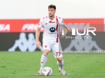 Georgios Kyriakopoulos of AC Monza during the Serie A Enilive match between ACF Fiorentina and AC Monza at Stadio Artemio Franchi on Septemb...