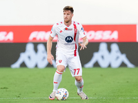 Georgios Kyriakopoulos of AC Monza during the Serie A Enilive match between ACF Fiorentina and AC Monza at Stadio Artemio Franchi on Septemb...