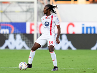 Warren Bondo of AC Monza during the Serie A Enilive match between ACF Fiorentina and AC Monza at Stadio Artemio Franchi on September 01, 202...