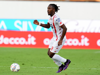 Warren Bondo of AC Monza during the Serie A Enilive match between ACF Fiorentina and AC Monza at Stadio Artemio Franchi on September 01, 202...