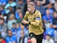 James McClean (7 Wrexham) goes forward during the Sky Bet League 1 match between Peterborough and Wrexham at London Road in Peterborough, En...