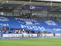 General view inside the stadium during the Sky Bet League 1 match between Peterborough and Wrexham at London Road in Peterborough, England,...