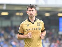 Tom O'Connor (6 Wrexham) during the Sky Bet League 1 match between Peterborough and Wrexham at London Road in Peterborough, England, on Augu...