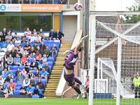 Goalkeeper Jed Steer (31 Peterborough United) during the Sky Bet League 1 match between Peterborough and Wrexham at London Road in Peterboro...