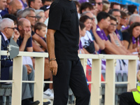 Head Coach Alessandro Nesta of AC Monza looks on during the Italian Serie A football match between ACF Fiorentina and AC Monza in Florence,...