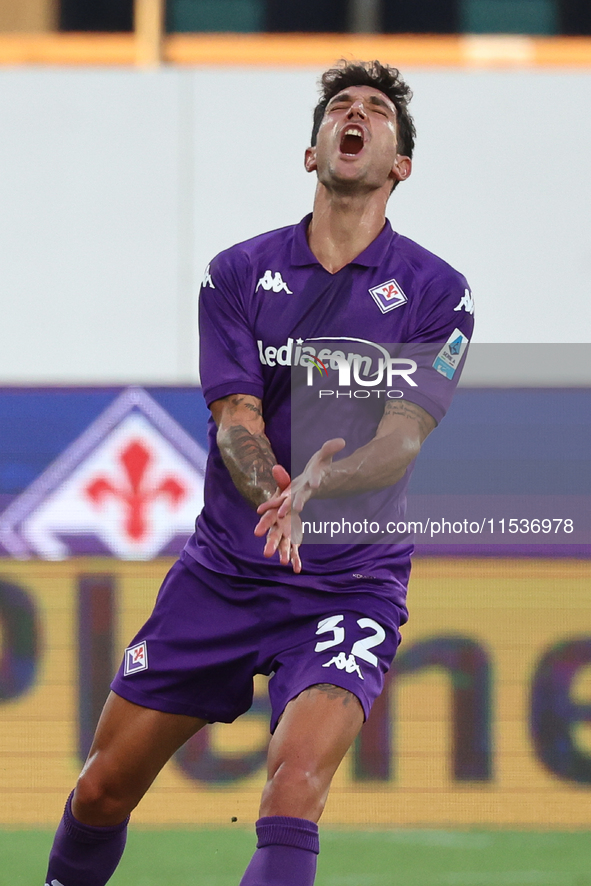 Danilo Cataldi of ACF Fiorentina during the Italian Serie A football match between ACF Fiorentina and AC Monza in Florence, Italy, on Septem...