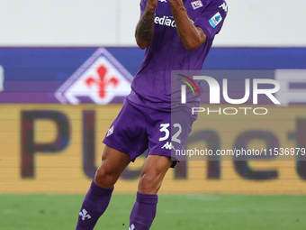 Danilo Cataldi of ACF Fiorentina during the Italian Serie A football match between ACF Fiorentina and AC Monza in Florence, Italy, on Septem...