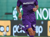 Danilo Cataldi of ACF Fiorentina controls the ball during the Italian Serie A football match between ACF Fiorentina and AC Monza in Florence...