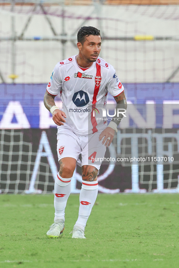 Armando Izzo of AC Monza during the Italian Serie A football match between ACF Fiorentina and AC Monza in Florence, Italy, on September 1, 2...