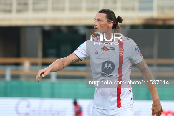 Milan Djuric of AC Monza during the Italian Serie A football match between ACF Fiorentina and AC Monza in Florence, Italy, on September 1, 2...