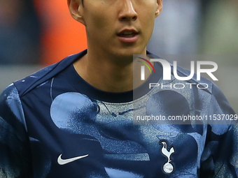 Tottenham Hotspur's Son Heung-Min during the Premier League match between Newcastle United and Tottenham Hotspur at St. James's Park in Newc...