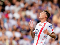 Daniel Maldini of AC Monza looks dejected during the Serie A Enilive match between ACF Fiorentina and AC Monza at Stadio Artemio Franchi on...