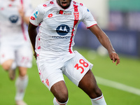 Warren Bondo of AC Monza during the Serie A Enilive match between ACF Fiorentina and AC Monza at Stadio Artemio Franchi on September 01, 202...