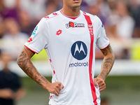 Daniel Maldini of AC Monza looks on during the Serie A Enilive match between ACF Fiorentina and AC Monza at Stadio Artemio Franchi on Septem...