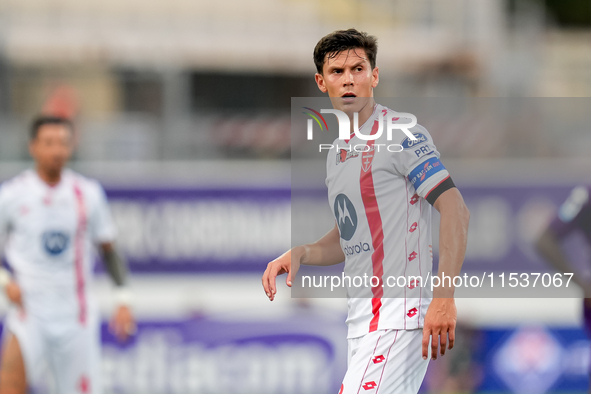 Matteo Pessina of AC Monza looks on during the Serie A Enilive match between ACF Fiorentina and AC Monza at Stadio Artemio Franchi on Septem...