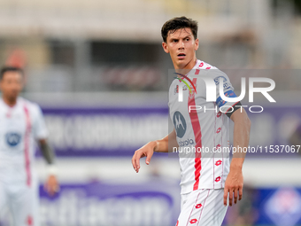 Matteo Pessina of AC Monza looks on during the Serie A Enilive match between ACF Fiorentina and AC Monza at Stadio Artemio Franchi on Septem...