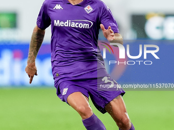 Danilo Cataldi of ACF Fiorentina during the Serie A Enilive match between ACF Fiorentina and AC Monza at Stadio Artemio Franchi on September...