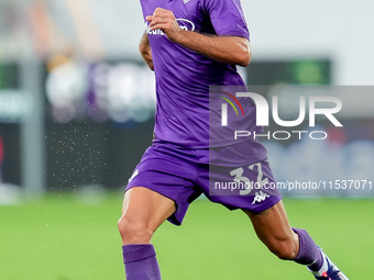 Danilo Cataldi of ACF Fiorentina during the Serie A Enilive match between ACF Fiorentina and AC Monza at Stadio Artemio Franchi on September...